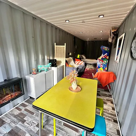 アパート Sejour Insolite Dans Un Container Amenage A Avec Borne D'arcade Et Babyfoot Berck