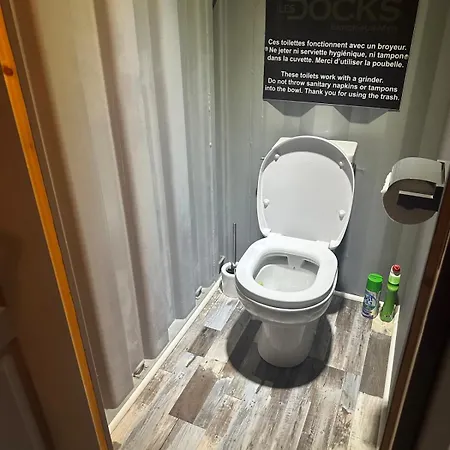公寓 Sejour Insolite Dans Un Container Amenage A Avec Borne D'arcade Et Babyfoot *
