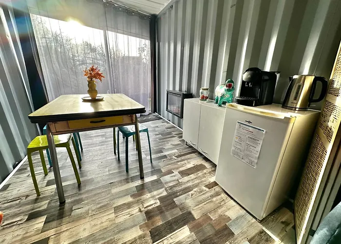 Апартаменты Sejour Insolite Dans Un Container Amenage A Avec Borne D'arcade Et Babyfoot